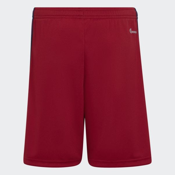 Short Adidas Ajax Amsterdam 22/23 Extérieur Victoire Rouge