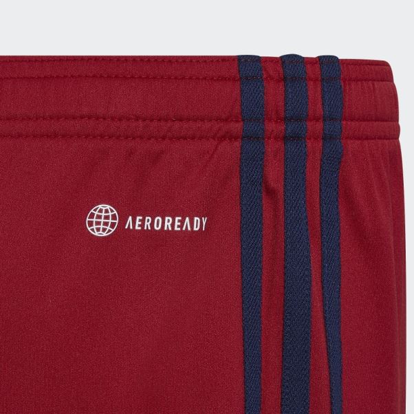 Short Adidas Ajax Amsterdam 22/23 Extérieur Victoire Rouge