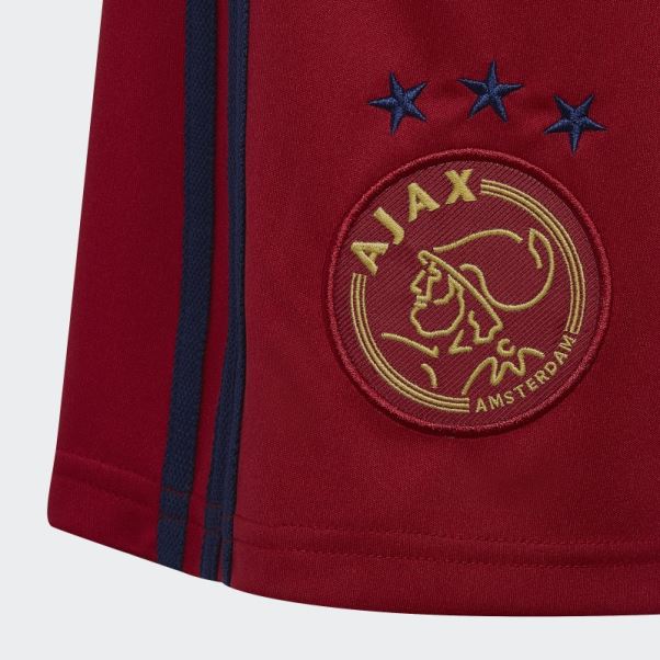 Short Adidas Ajax Amsterdam 22/23 Extérieur Victoire Rouge