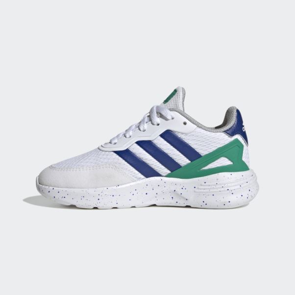 Adidas Nebzed Lifestyle Chaussures à Lacets Blanches