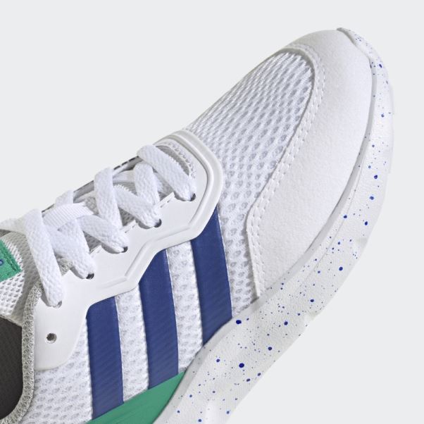 Adidas Nebzed Lifestyle Chaussures à Lacets Blanches