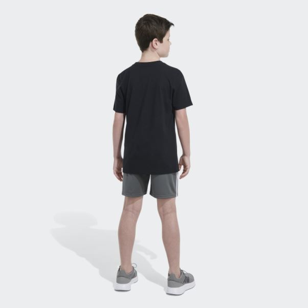 T-shirt Adidas Logo Ss Camo Noir