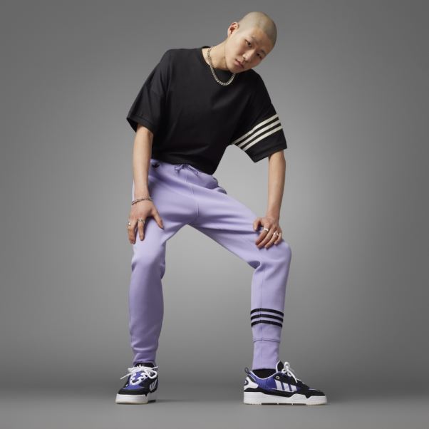 Pantalon De Survêtement Adidas Adicolor Neuclassics Lilas
