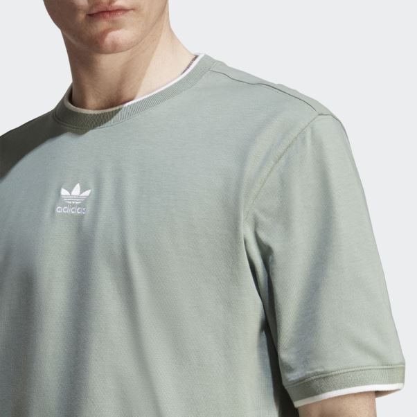 Adidas Rekive Tee Chaud Argent Vert