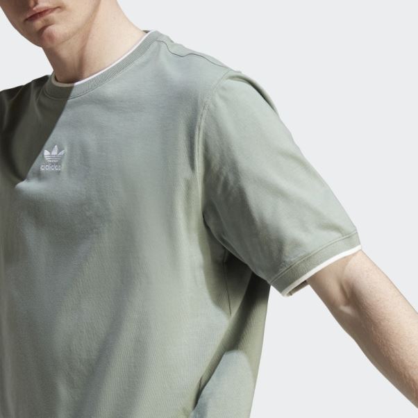 Adidas Rekive T-shirt Mode Argent Vert