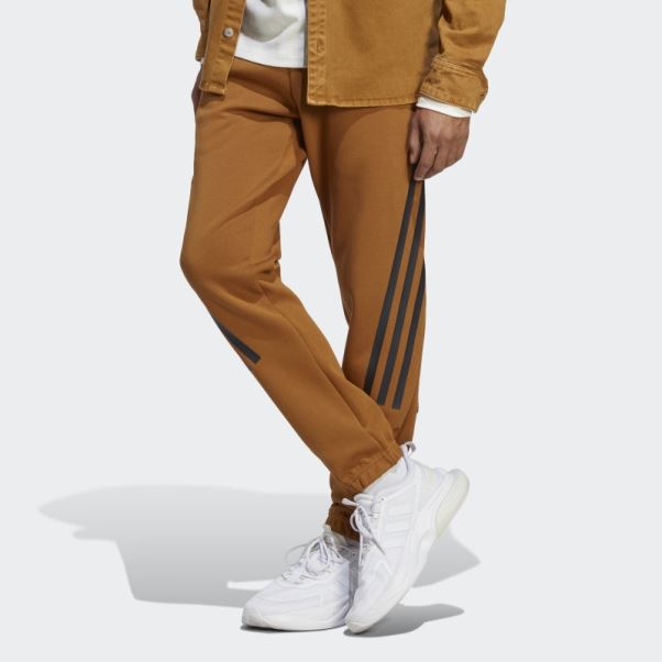 Pantalon Adidas Future Icon 3 Bandes Bronze