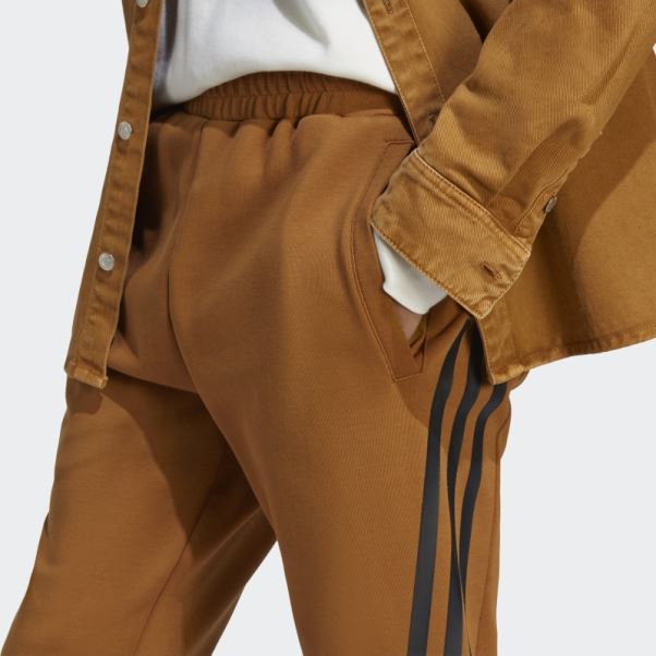 Pantalon Adidas Future Icon 3 Bandes Bronze