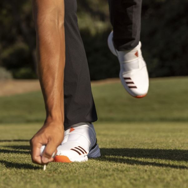 Zg23 Boa Chaussures De Golf Adidas Blanc