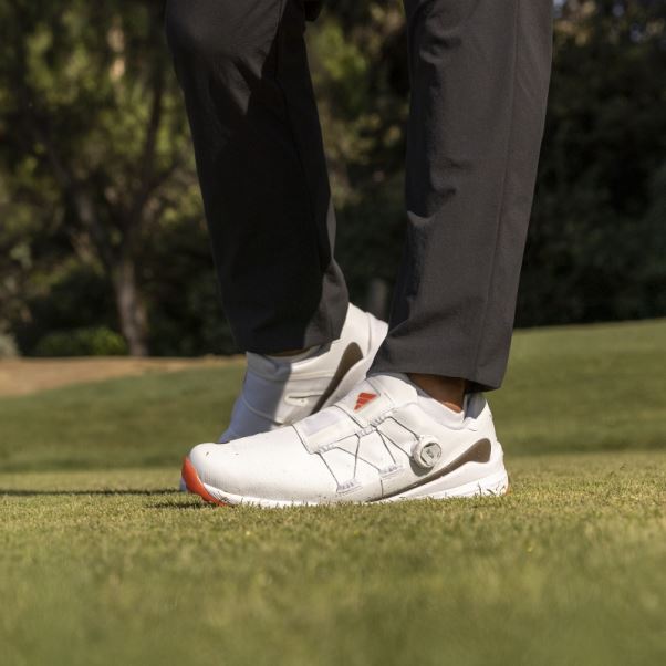 Zg23 Boa Chaussures De Golf Adidas Blanc