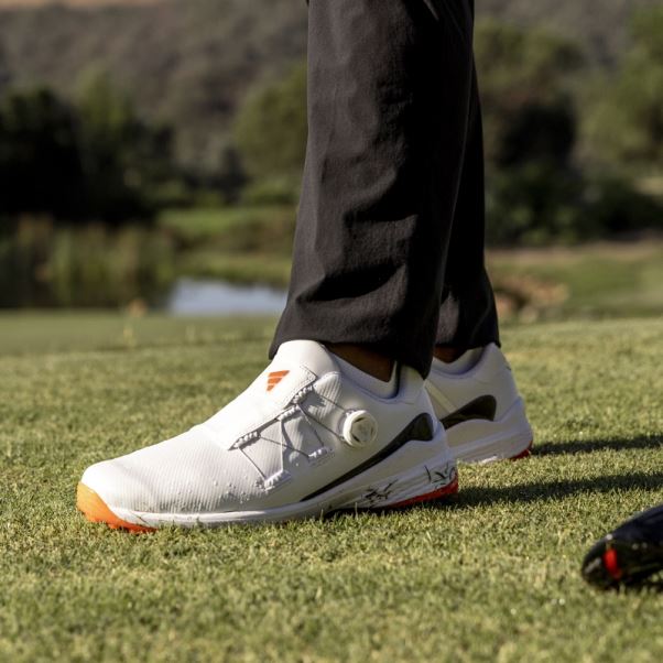 Zg23 Boa Chaussures De Golf Adidas Blanc