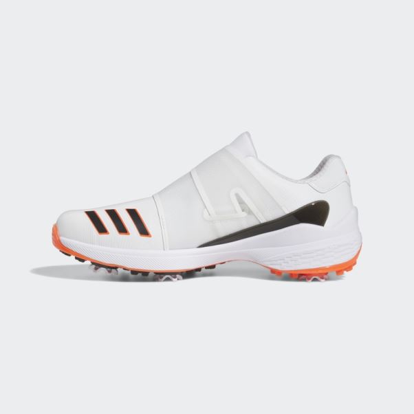 Zg23 Boa Chaussures De Golf Adidas Blanc