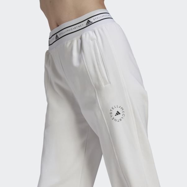 Pantalon Adidas By Stella Mccartney Blanc Chaud