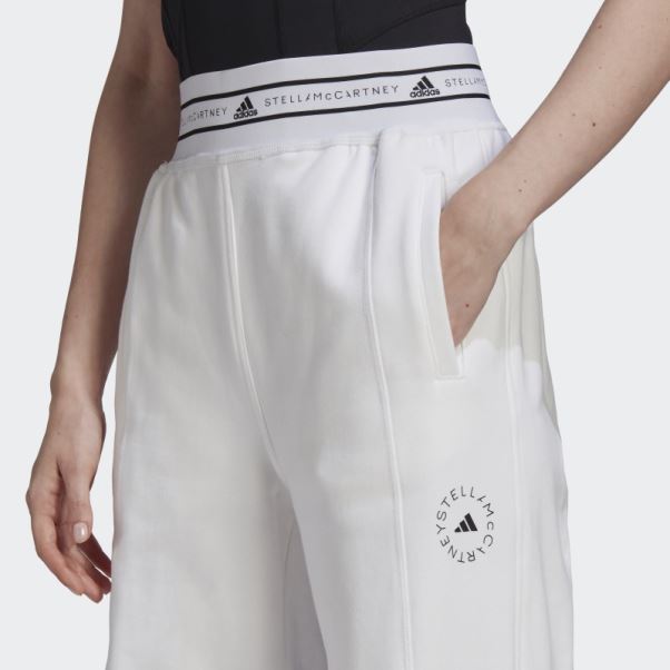 Pantalon Adidas By Stella Mccartney Blanc Chaud