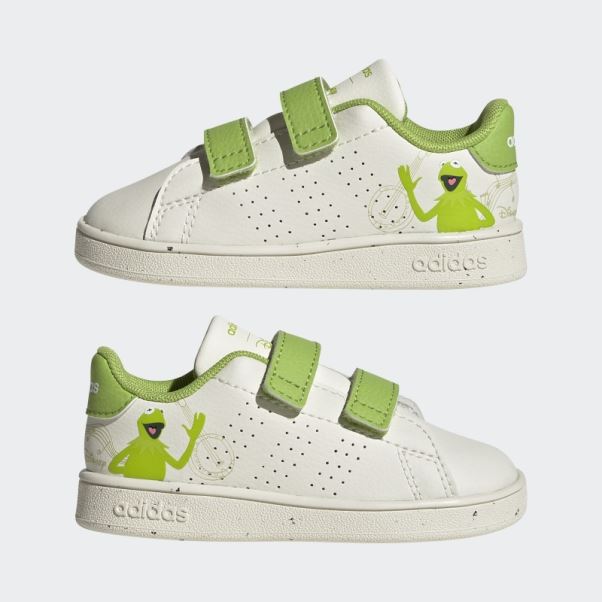 Chaussures à Scratch Adidas X Disney Avantage Muppets Blanches