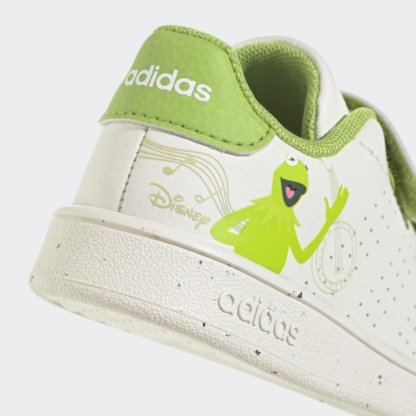 Chaussures à Scratch Adidas X Disney Avantage Muppets Blanches