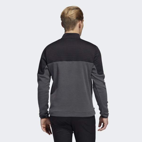 Pull Noir Dwr Colorblock 1/4-zip Adidas