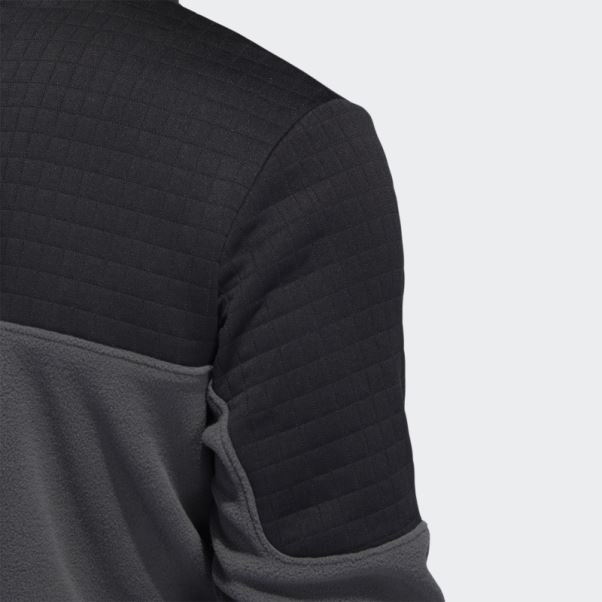 Pull Noir Dwr Colorblock 1/4-zip Adidas