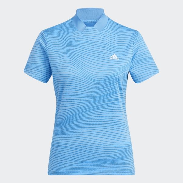 Chemise Adidas Made To Be Remade Col Côtelé Bleu