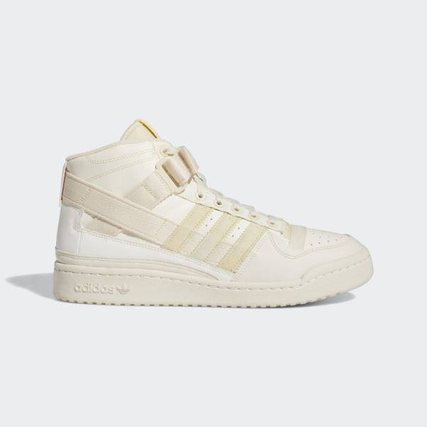 Forum Mid Parley Chaussures Adidas Blanc