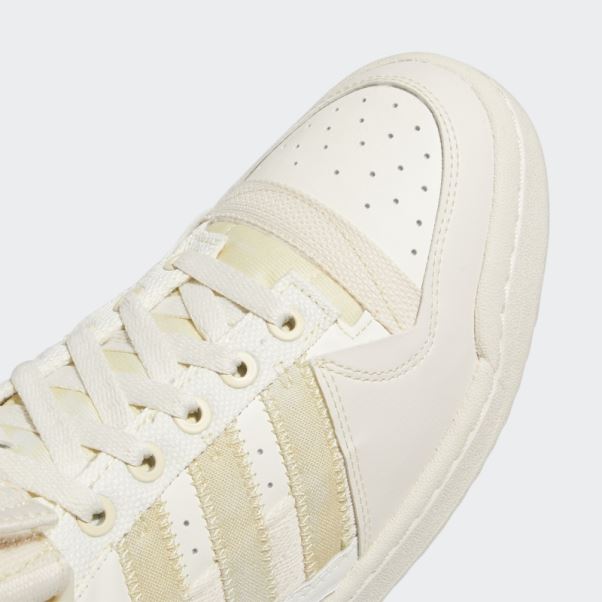 Forum Mid Parley Chaussures Adidas Blanc
