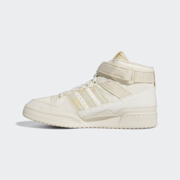 Forum Mid Parley Chaussures Adidas Blanc