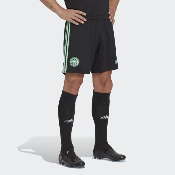 Short Extérieur Leicester City Fc 22/23 Adidas Noir