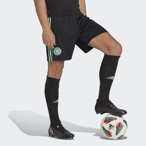 Short Extérieur Leicester City Fc 22/23 Adidas Noir
