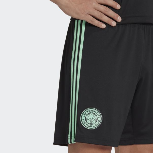Short Extérieur Leicester City Fc 22/23 Adidas Noir
