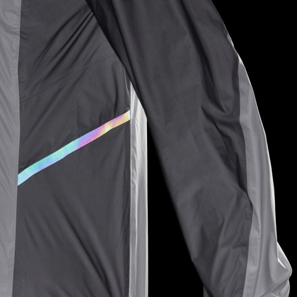 Veste De Pluie Trois Couches Pro Terrex Agravic Adidas Blanc