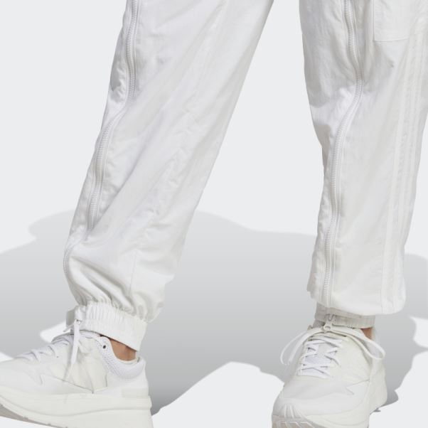 Pantalon Cargo Polyvalent Tissé Adidas Dance Blanc