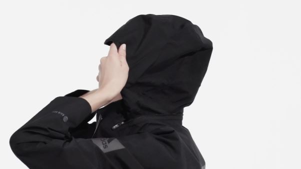 Veste Myshelter Rain.rdy Noire Adidas
