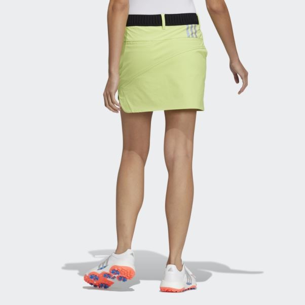 Jupe Fendue à 3 Bandes Citron Vert Adidas