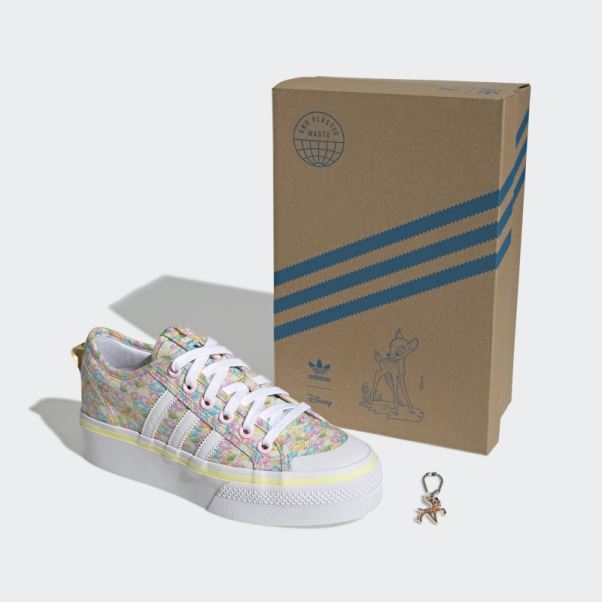 Adidas Disney Nizza Plate-forme Chaussures Rose