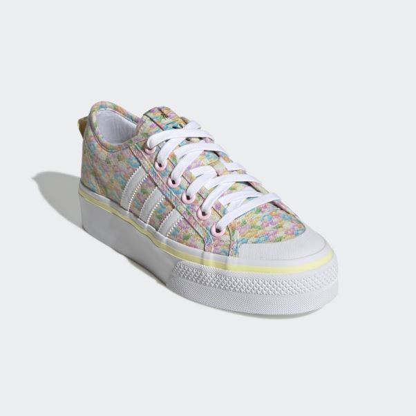 Adidas Disney Nizza Plate-forme Chaussures Rose