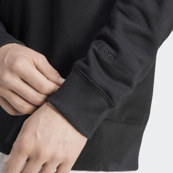Sweat Adidas All Szn French Terry Noir