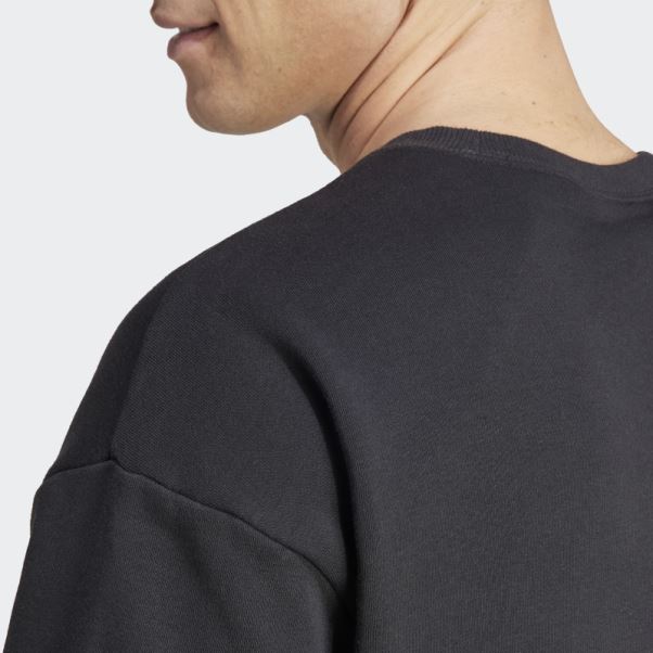 Sweat Adidas All Szn French Terry Noir