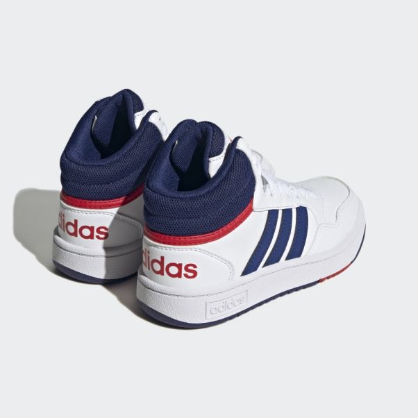 Adidas Hoops Mid Chaussures écarlate
