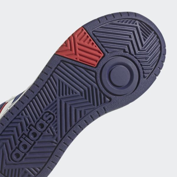 Adidas Hoops Mid Chaussures écarlate