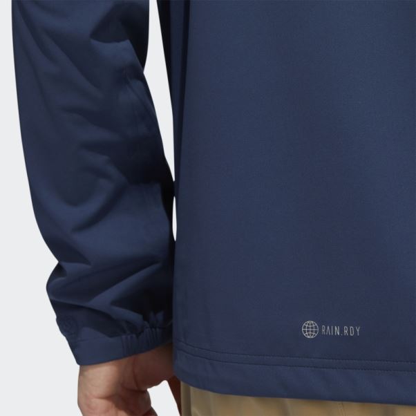 Veste 1/2-zip Rain.rdy Bleu Marine Adidas