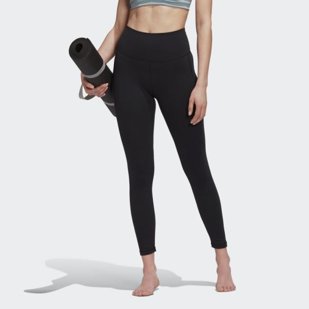 Legging Adidas Yoga Studio 7/8 Noir