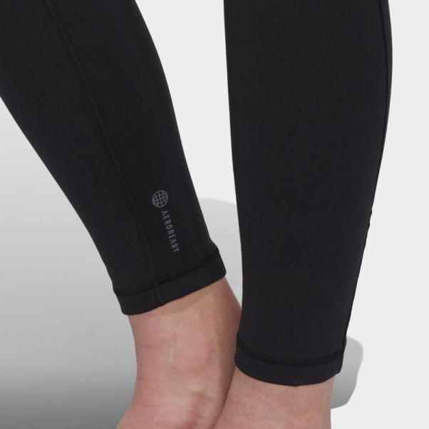 Legging Adidas Yoga Studio 7/8 Noir