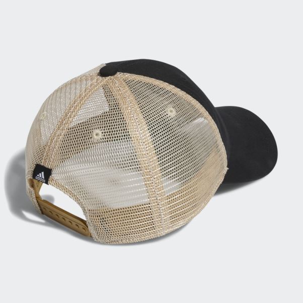 Casquette Snapback Mesh Décontractée Adidas Noir