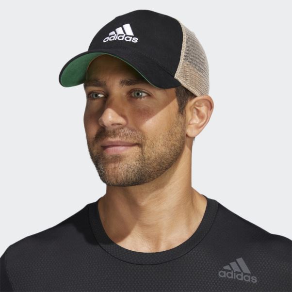 Casquette Snapback Mesh Décontractée Adidas Noir