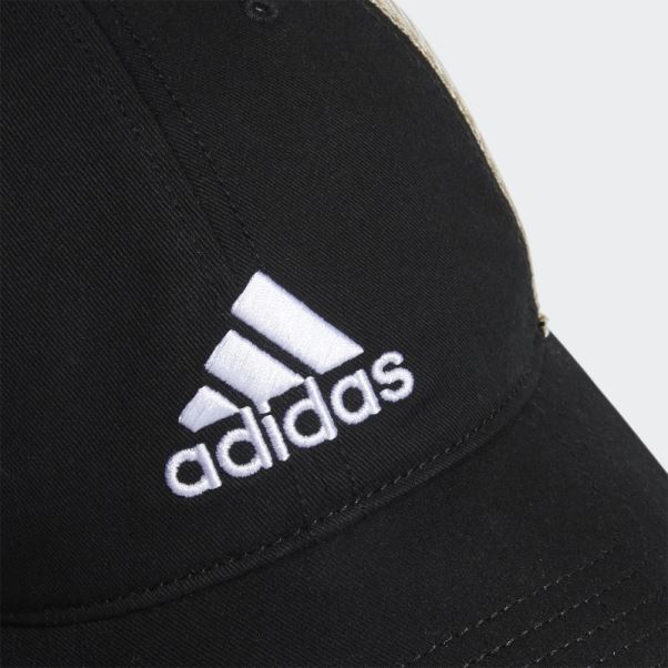 Casquette Snapback Mesh Décontractée Adidas Noir