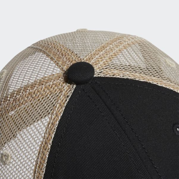 Casquette Snapback Mesh Décontractée Adidas Noir
