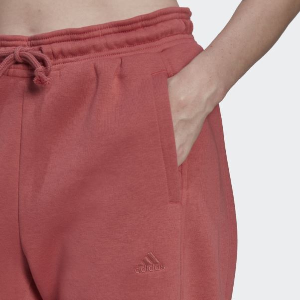 Pantalon Adidas All Szn Polaire Rouge