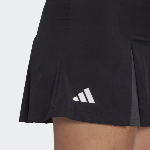 Jupe Plissée Adidas Club Tennis Noire