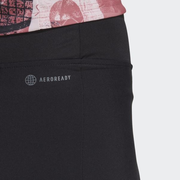 Jupe Plissée Adidas Club Tennis Noire