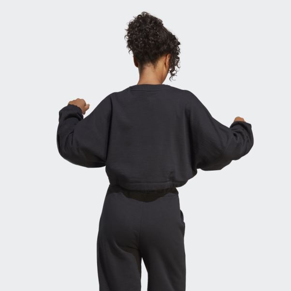 Sweat Court Polyvalent Adidas Dance Noir
