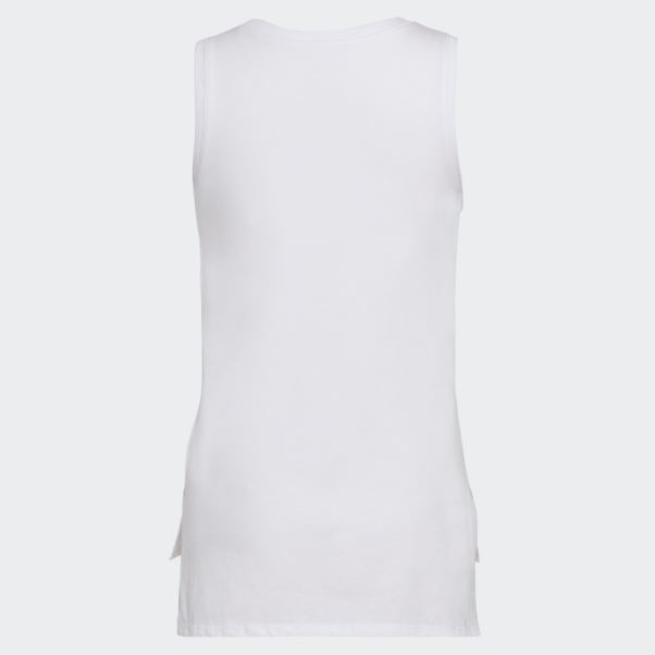 Débardeur Muscle Adidas Blanc